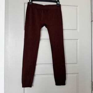 Brown Seamless Leggings - SIZE LARGE